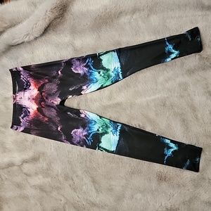 iEDM Allover Print Leggings Size M